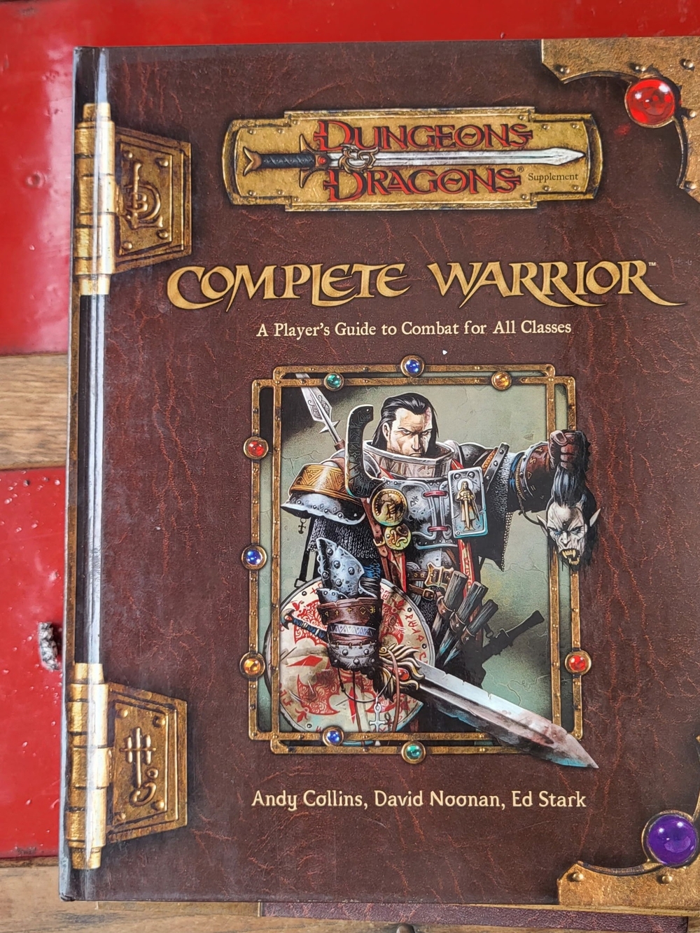 Dungeons & Dragons Complete Warrior Hardcover Book - Brown